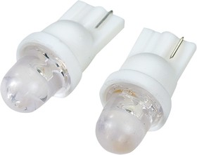 T10 1LED, светодиодная автомобильная лампа 12В T10, белая