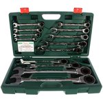 166513MB, Set of ratchet combination keys, 8-32 mm, 13 pcs