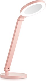 Фото 1/6 Camelion KD-824 C14 розовый LED (Свет-к,9 Вт,230В, сенс, рег.ярк и цвет.темп.,с зеркалом)