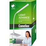 Camelion KD-792 C01 белый LED(Свет-к настольн.,6 Вт,230В, сенсорн.вкл-е, 4 ур ...