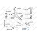 51-53008-SX, 51-53008-SX_***наконечник рулевой правый!\ KIA Sportage ...