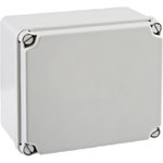 Коробка распределительная наружного монтажа 155x179x100 мм, IP65-67, без сальников, гладкие стенки EL171