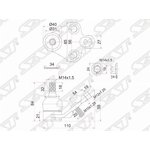 ST-43330-29425, Шаровая опора нижняя TOYOTA CALDINA 02-/PRIUS 05-11/AVENSIS ...