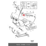 1318908, Гайка пластиковая VOLVO