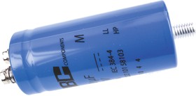 Фото 1/2 10000μF Aluminium Electrolytic Capacitor 63V dc, Screw Terminal - MAL210158103E3