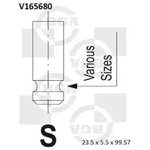 V165680, КЛАПАН ВПУСКНОЙ 23.5x5.5x99.57 HYU ATOS/I10/PICANTO 1.0-1.1 04- IN