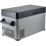 libq40, Автохолодильник 38л 81.2х40.5х36см компрессорный 12-24-220V 48W металл ...