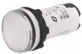 Фото 1/4 Schneider Electric XB7 Лампа сигнальная прозрачная 22мм 230В