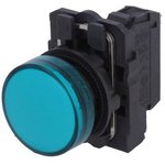 XB5AVB3, Light Indicator Green, Complete, Plastic, ø22mm, 24V, IP69(K)