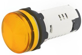 Фото 1/3 XB7EV08BP, Индикаторная лампа, 22мм, Подсвет LED 24В AC/DC, плоский, IP65