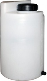 Дозировочный контейнер МБС 200 л, с крышкой, с нижним сливом, с резиной ДК200КЗ_ДТ