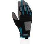 90325, Перчатки универсальные, усиленные, с защитными накладками, DELUXE, размер L (9)