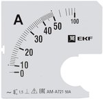 EKF PROxima Шкала сменная для A721 50/5А-1,5.