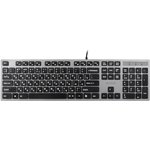 Клавиатура A4TECH KV-300H, USB, серый + черный