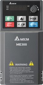 Фото 1/2 VFD2A8ME21AFSAA, Inverter Drive, 0.4 kW, 1 Phase, 230 V, 2.8 A, VFD-ME Series