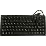 G84-4100LCAGB-2, CHERRY Wired PS/2, USB Compact Keyboard, QWERTY (UK), Black