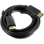 CC-DP2-6, Кабель DisplayPort , 20M/20M, v1.2, экран, 1.8м, черный, пакет