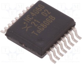 74HC4060DB.112, IC: цифровая; делитель,счетчик; CMOS; SMD; SSOP16; HC; туба