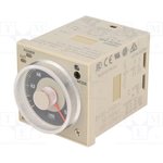 H3CR-A8E 100-240AC/100-125DC, Реле времени, 0,05с-300ч, SPDT, 250ВAC/5А, Uпит ...