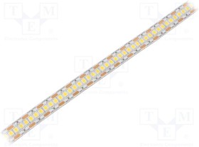 HH-S240F012-2835-12 NW WHITE PCB IP20, Лента LED, белый нейтральный, LED/м 240, SMD, 12В, 2835, W 12мм