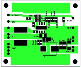 R1243S001C050-EV, Power Management IC Development Tools 30V Input 2 A Buck DC/DC Converter Evaluation Board