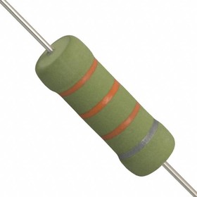 OY333KE, Резистор керамический, THT, 33кОм, 2Вт, ±10%, -7x16мм, -40-220°C
