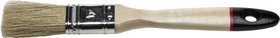 0102-025, STAYER UNIVERSAL - EURO, 25 мм, 1, светлая натуральная щетина, деревянная ручка, все виды ЛКМ, плоская кисть (0102-025)