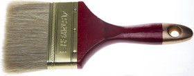 0104-100, STAYER Universal, 100 мм, 4, светлая, натуральная щетина, деревянная ручка, все виды ЛКМ, плоская кисть, Professional (0104-100)