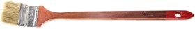 01041-063, ЗУБР УНИВЕРСАЛ, 63 мм, 2.5, светлая натуральная щетина, деревянная ручка, все виды ЛКМ, радиаторная кисть (01041-063)