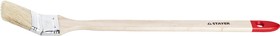 0112-50_z01, STAYER UNIVERSAL, 50 мм, 2, светлая натуральная щетина, деревянная ручка, все виды ЛКМ, радиаторная кисть, радиаторная кисть