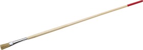 0124-02, STAYER UNIVERSAL, 5 мм, светлая натуральная щетина, деревянная ручка, все виды ЛКМ, плоская тонкая кисть (0124-02) | купить в розницу и оптом