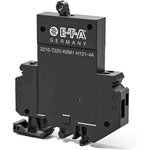 2210-T210-K0M1-H121-3A, Thermal Magnetic Circuit Breaker - 2210 Single Pole DIN Rail Mount, 3A Current Rating