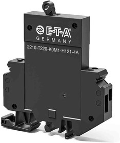 Фото 1/3 2210-T210-K0M1-H121-3A, Thermal Magnetic Circuit Breaker - 2210 Single Pole DIN Rail Mount, 3A Current Rating