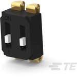 2 Way Surface Mount DIP Switch SPST, Raised Actuator