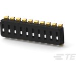 10 Way Surface Mount DIP Switch SPST, Recessed Actuator