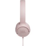 Гарнитура накладные JBL Tune 500 1.187м розовый проводные оголовье (JBLT500PINK)
