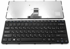 9Z.N6BSQ.M0R | SDMSQ | 149181111RU, Клавиатура для ноутбука Sony SVE14 BLACK FRAME BLACK (For Win8) черная