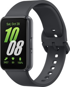 Фото 1/9 Смарт-часы Samsung Galaxy Fit 3 SM-R390 1.6" AMOLED корп.графитовый рем.графитовый разм.брасл.:M/L (SM-R390NZAACIS)