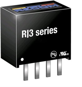 Фото 1/3 RI3-1205S, Isolated DC/DC Converters - Through Hole 3W 12Vin 5Vout 600mA