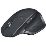 Мышь Logitech MX Master 2S, лазерная, беспроводная, USB, графитовый [910-005966]