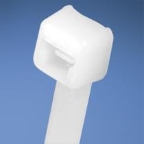 Фото 1/2 Cable tie, nylon, (L x W) 246 x 3.7 mm, bundle-Ø 1.5 to 63.5 mm, natural, -60 to 85 °C