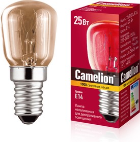 MIC Camelion 25/P/CL/E14 (Эл. лампа накаливания для холодильников и декор.подсветки)