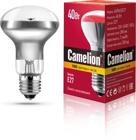 MIC Camelion 40/R63/E27 (Эл.лампа накал. зеркальная)