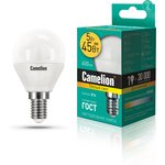 Camelion LED5-G45/830/E14 (Эл.лампа светодиодная 5Вт 220В)