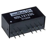 NDL1212SC, DC/DC преобразователь на плату 2Вт 12В-12В SIP (TMR3-1212)