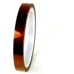 1218 X 1", Adhesive Tapes Polyimide Film Electrical Tape, 1in x 36yd, Amber