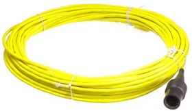 R6Q-0-J9T2A-64, Sensor Cables / Actuator Cables MIL-C-5015, 2 socket, IP 68, high temperature (200 degrees C), non-isolated, blunt cut, twis