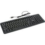 Клавиатура Gembird KB-8320U-Ru_Lat-BL, черный, USB, кнопка переключения ...