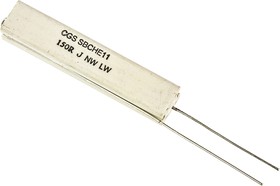 Фото 1/2 150Ω Wire Wound Resistor 11W ±5% SBCHE11150RJ
