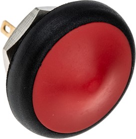 Фото 1/4 IFS3Z1AD600, Push Button Switch, Momentary, Panel Mount, 14.9mm Cutout, SPST, 32/48V dc, IP67